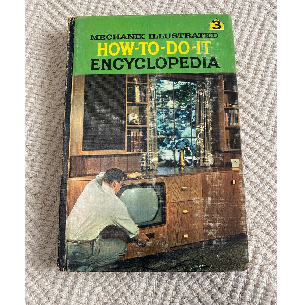 DIY, 60S, Mechanix, vintage, collectible, handy man volume 3